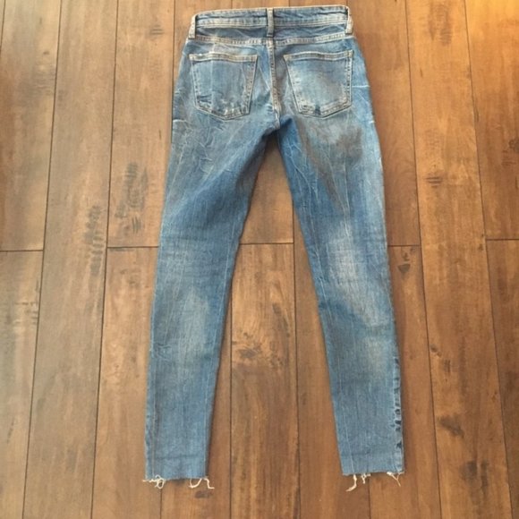 Beaded Flower Zara Jeans - Picture 3 of 6